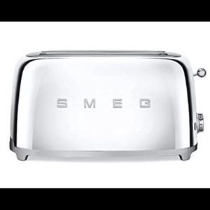 Smeg 4 slice chrome toaster